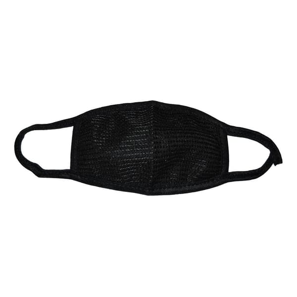 Ansiktsmaske - Svart - Dobbel pakke Black one size