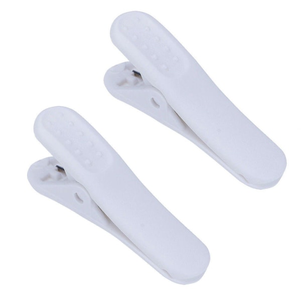 Hodetelefonkabelholder - hodetelefonklips - 4-pakning - Hvit [Stor] White 4 pcs White (4L)