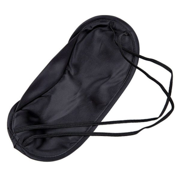 Unimaski - yksinkertainen muotoilu - musta Black one size