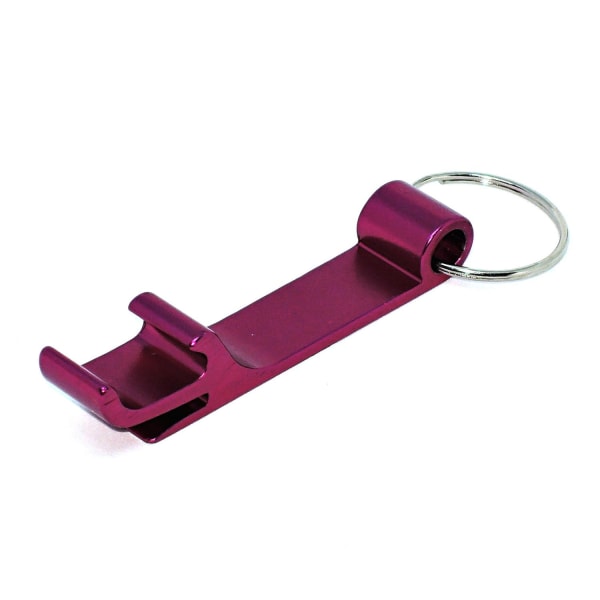 Nøkkelring - Flaskeåpner - Standard - Roserød Pink