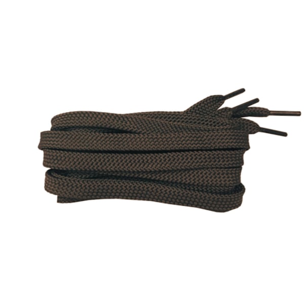 Skolisser - Mørkebrune [v2] - Flate [160 cm] Dark brown one size