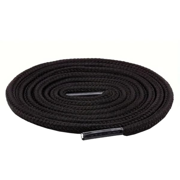 Snørebånd - Runde [140 cm] - Flere farvevalg Black one size