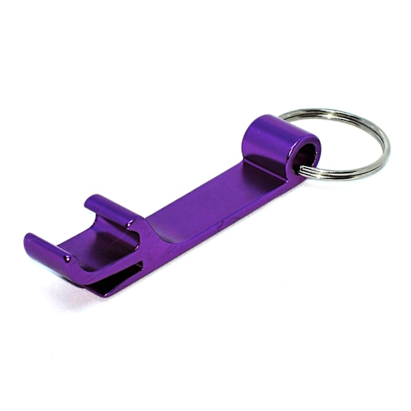 Nyckelring - Flasköppnare - Standard - Lila - Dubbelpack Lila