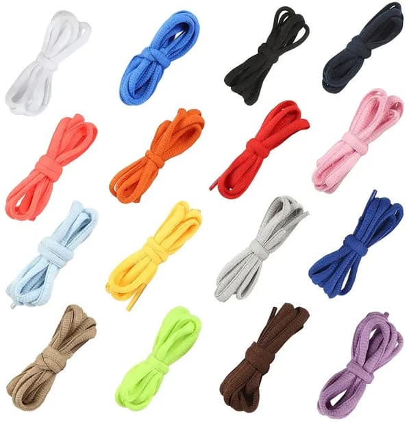 Skolisser - Runde - Ovale [160 cm] White one size