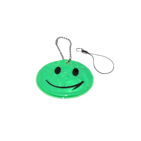 Refleks - Smiley - Grønn Green Grön