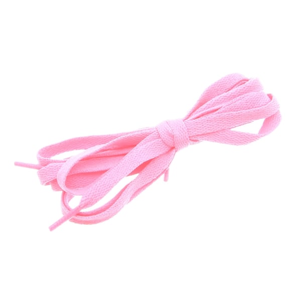 Kengännauhat - Pinkki - Litteät [180 cm] Pink one size