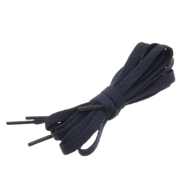 Kengännauhat - Tummansiniset - Litteät [150 cm] Marine blue one size