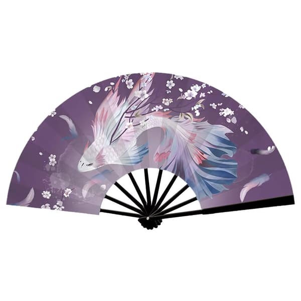 Vifte - Stor 30 cm [S6] - Koifisk Purple