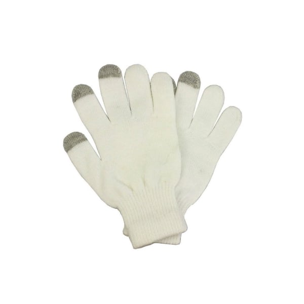 Smartphonehandskar - Vit - Touch Glove - Vantar Vit one size