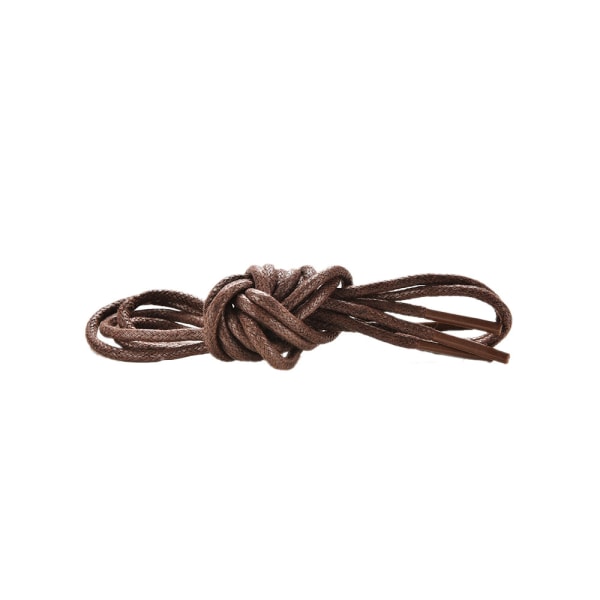 Snørebånd - Brune - Runde voksede [80 cm] Brown one size