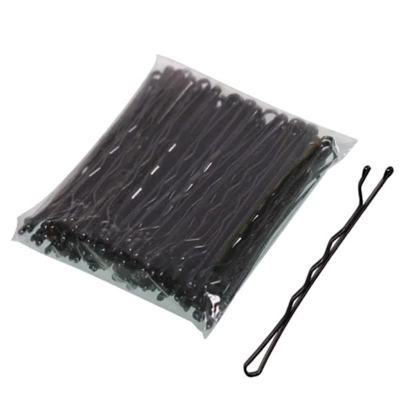 Hiusneula - 50mm - 10 kpl Black