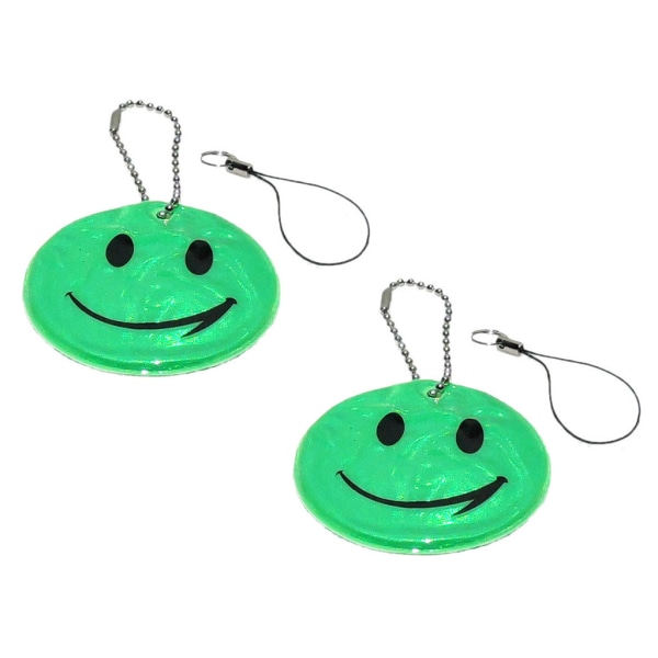 Reflex - Dobbelpakke - Smiley - Grønn Green