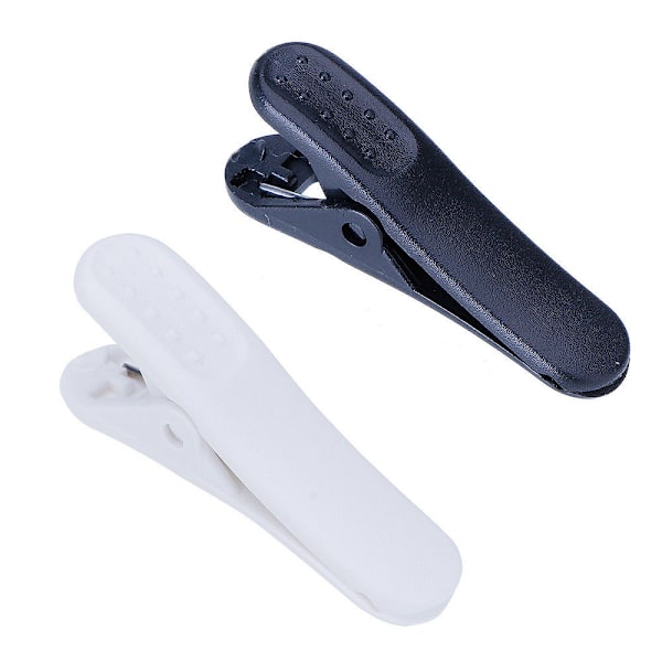 Hodetelefonkabelholder - hodetelefonklips - hvit og svart [stor] MultiColor Large White+Black