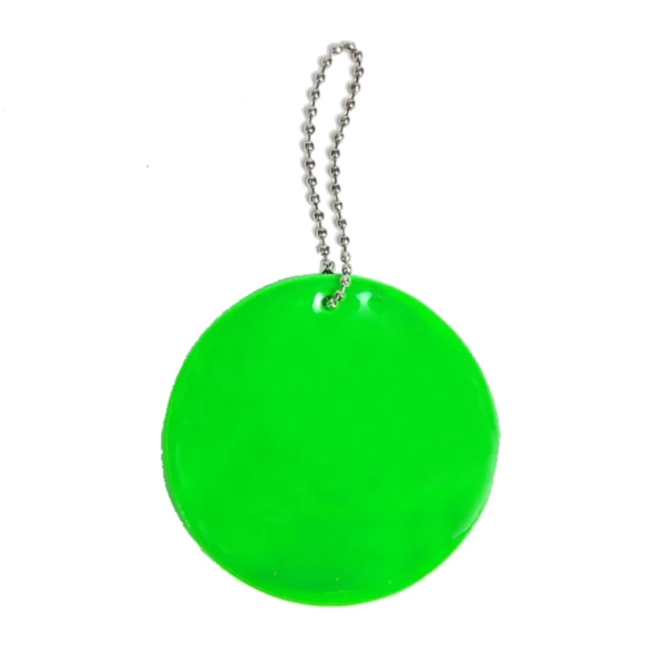 Refleks - Rund - Grønn Green Grön