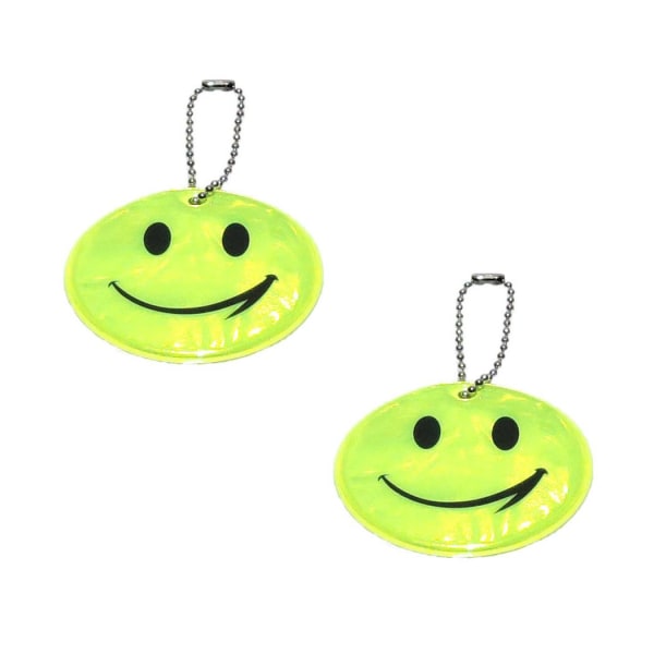 Reflex - Familiepakke - Smiley - 5 stk. - Gul Yellow