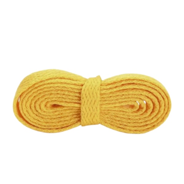 Kengännauhat - Litteät [100 cm] - Keltaiset Yellow one size