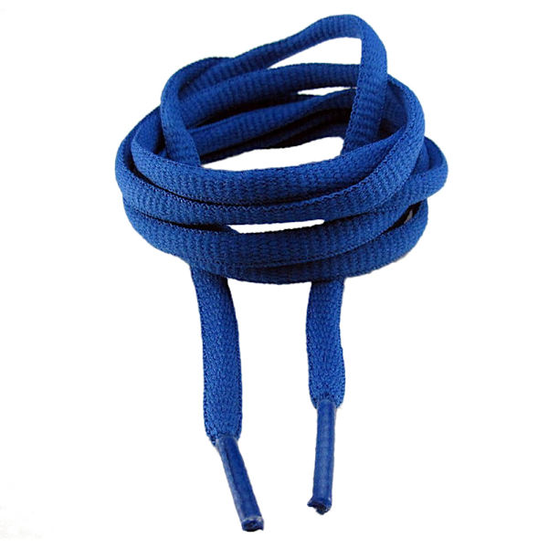Sko snørebånd - Kongeblå - Runde - Ovale [160 cm] Dark blue one size