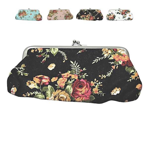 Blomster - pung [stor] White one size