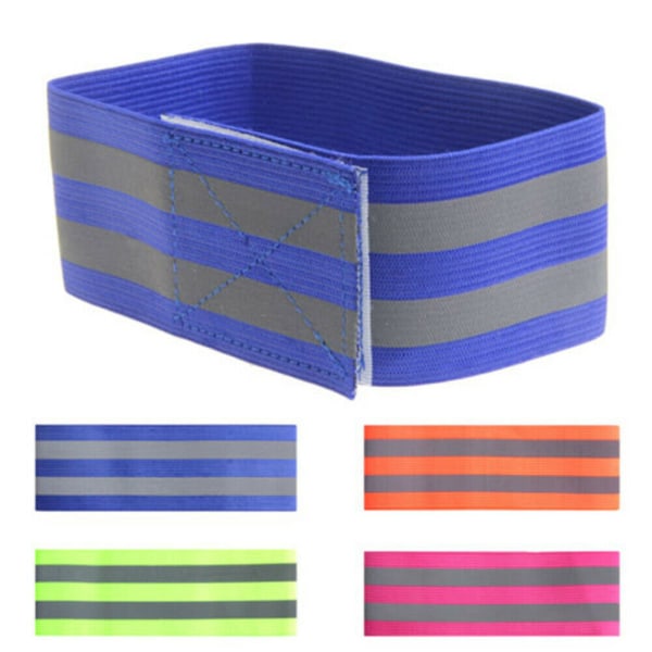 Reflekterende armbånd - Doble striper - Flere fargevalg Green yellow