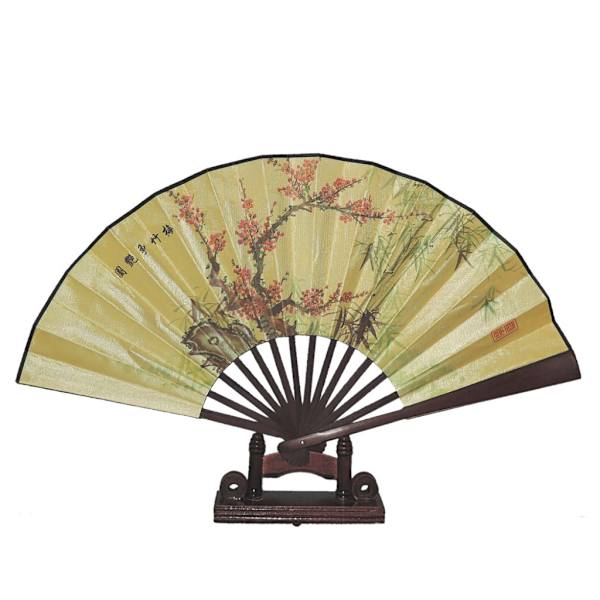 Viuhka - Suuri 27 cm - M02 - Luumu Yellow