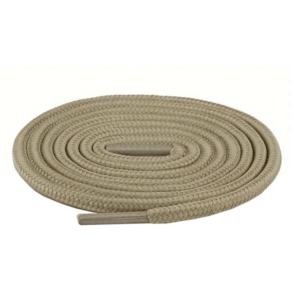 Kenkänauhat - Pyöreät [120 cm] - Khaki Khaki one size