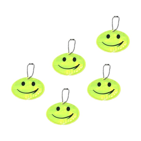 Reflex - Familiepakke - Smiley - 5 stk. - Gul Yellow