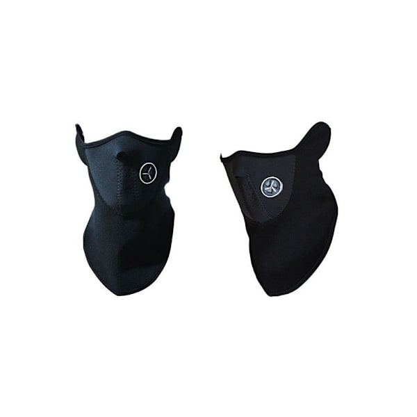 Cykelmask - Skidmask - Ansiktsmask - MC-mask - Ninja - Flera färgval Svart one size