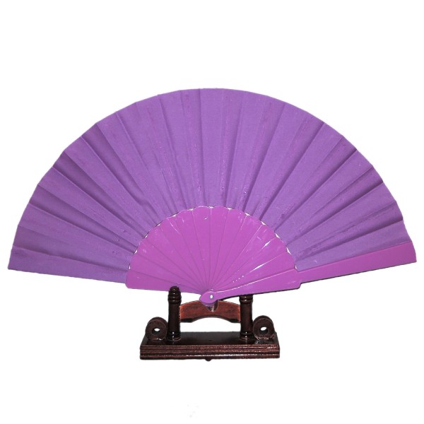 Tuuletin - Yksivärinen purppura muovipohjalla Purple