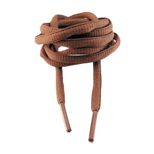 Snørebånd - Lysebrune - Ovale [130 cm] Light brown one size