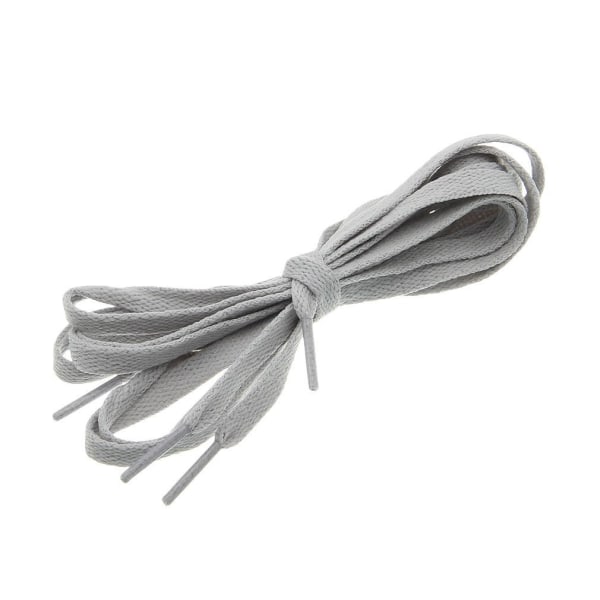 Skolisser - Lysegrå - Flate [160 cm] Light grey one size