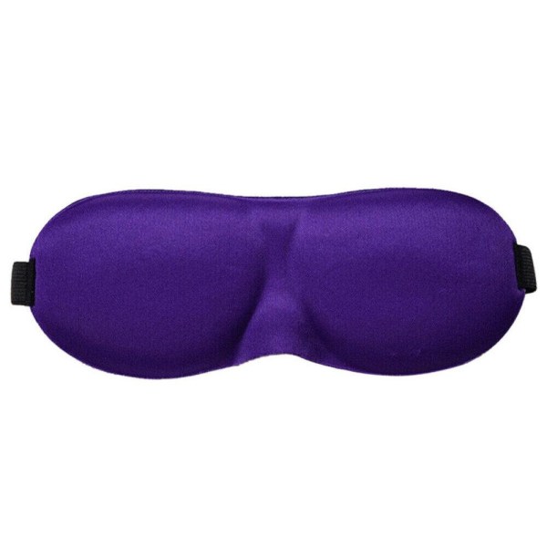 Muotoiltu vaahtomuovi uninaamio - Violetti Purple one size