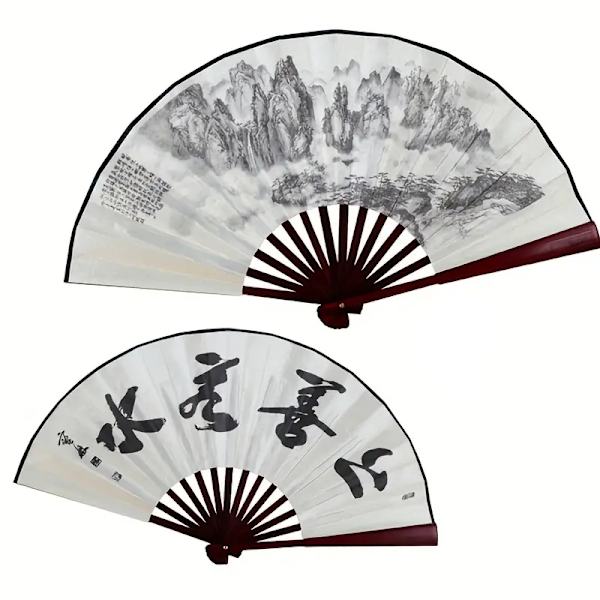 Solvifte - Stor 27cm - M20 - Mystiske fjell i tåke White