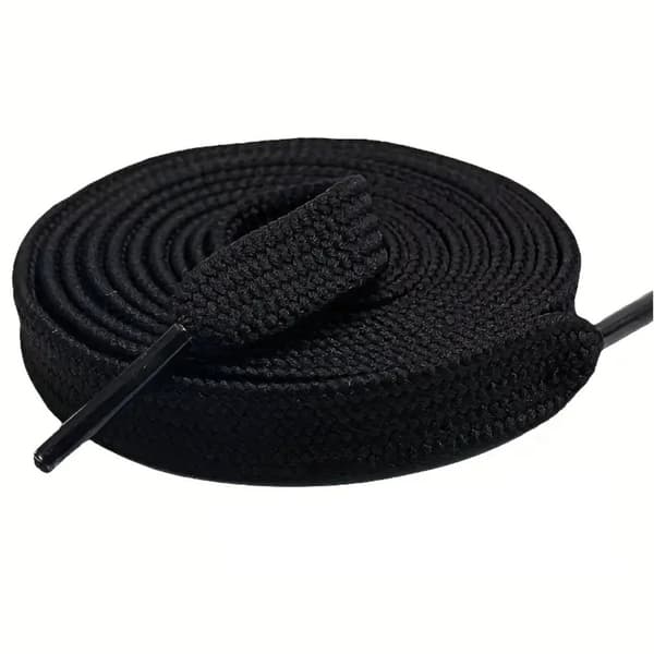 Skolisser - Flate [100 cm] - Flere fargevalg Black one size