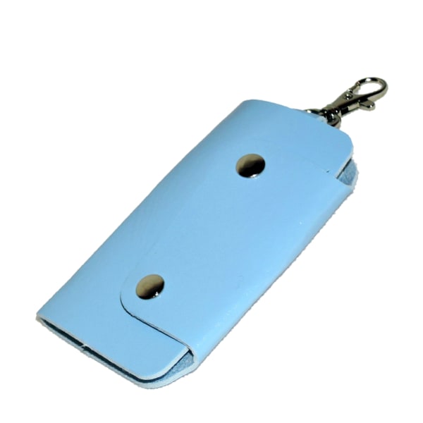 Keinonahkainen avaimenperä - sininen [v2] Blue Blå