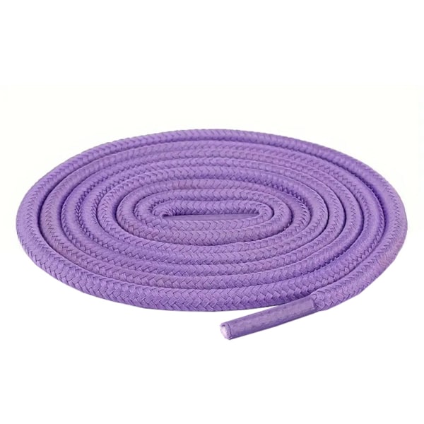 Sko snørebånd - Runde [120 cm] - Lyselilla syren Light purple one size