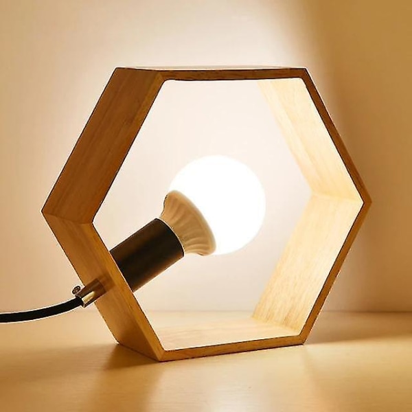 Kreativ bordslampa tr? sing