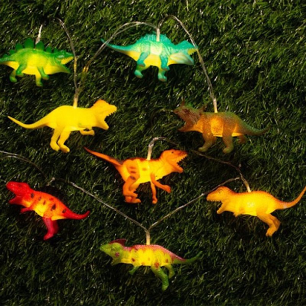 3 meter 20 LED dinosaurie ljusslinga girlang för