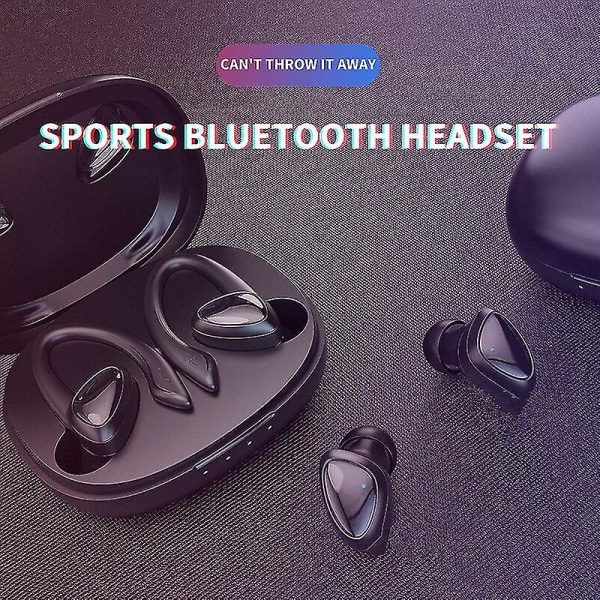Langaton Bluetooth 5.0 -kuuloke Urheilukuuloke Mikrofonilla