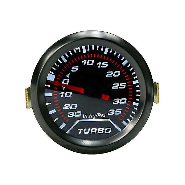 Gauge Turbo Boost -paineenmittausmittari Turbo -mittari Yleismaailmallinen autoon