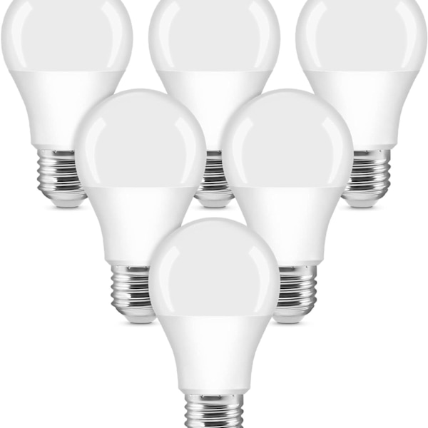 E27 LED-pære varm hvit, 10W LED-pære erstatning for 60W lyspære