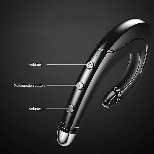 Bluedio T6s Bluetooth-hodetelefoner med aktiv støydemping, trådløse hodetelefoner for telefoner og musikk med stemmestyring