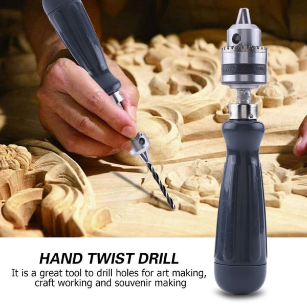 Handborrmaskin med 1,5/2,0/3,0/4,0/5,0 mm bits, manuell