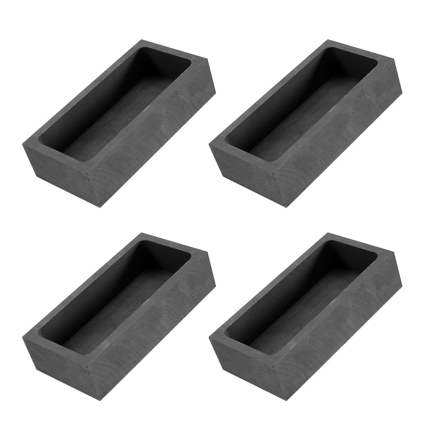 1 kg grafitgötform gjutning tacka degelform silverguld tacka form smältning gjutning raffinering