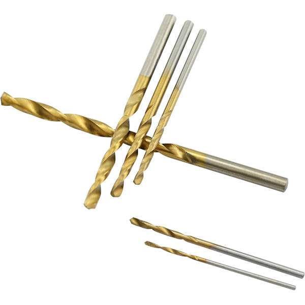 60 st Twist Bits Micro Bits Metall HSS Bits Set Verktyg Titan Bits