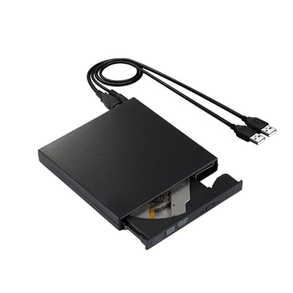 Ulkoinen CD DVD -asema, USB 2.0 kannettava DVD/CD-poltin ja