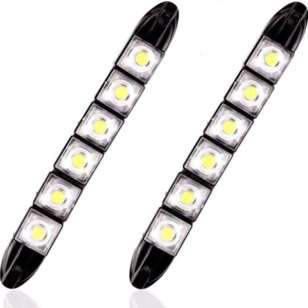 LED-joustava 12V auton kuorma-auton päiväajovalot sumuvalot vedenpitävät päiväajovalot