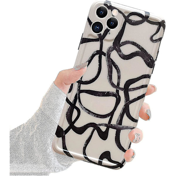11 Etui, Fleksibel Tpu Bumper Silikon Anti-Håndskrift Søtt Etui, Mykt Beskyttende Etui For 11 6,1 Tommer Høy Kval