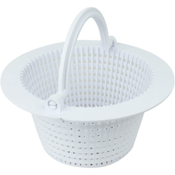 Rund korg för ovanmarkspoolskimmer - Diam 16 cm - Vit