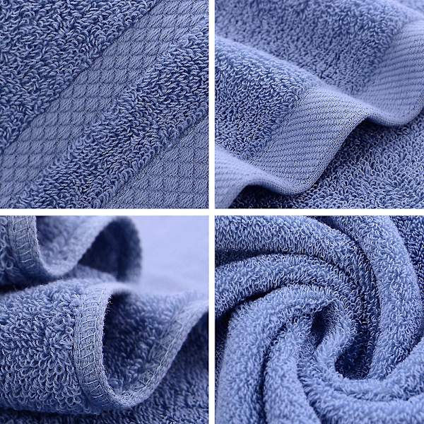 Pakke, Håndklær Sett, Myk Og Absorberende, 34*74cm, For Hotel, Bad, Spa, Daglig Bruk, Gym