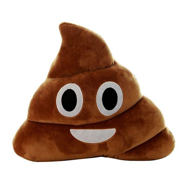 Plush Emoji Poop -tyyny Poop Original Lahja Korkealaatuinen